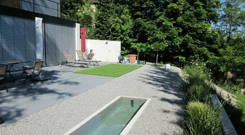 Garten mit Sitzplatz